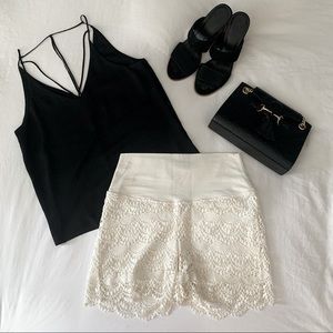 🤰Brand New Maternity Shorts - Thyme Maternity - XS - White Crochet